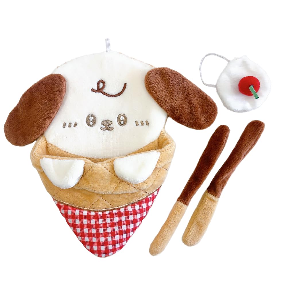 Stuffed Animal Costume for a 10cm Plush and Accessories for Your Favorite Anime or Otaku Perfect As a Doll Mascot or Kpop Doll Crepe-shaped Dog.