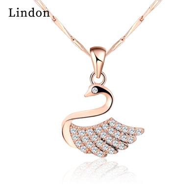 Lindon Women Necklace Pendant Copper Alloy Zircon Fashion Gift