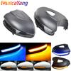 2X LED Side Rearview Mirror Indicator Blinker Repeater Dynamic Turn Signal Light For Volkswagen VW Golf 6 MK6 GTI R32 2008-2015
