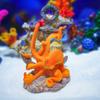 Simulation Clownfish Coral Ornaments Lifelike Turtle Landscaping Fish Hiding Cave  Fish Tank