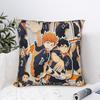 Anime Haikyuu Manga Pillowcase Cushion Cover Decoration Hinata Kageyama Tobio Kuroo Volleyball Pillow Case Cover Home Square