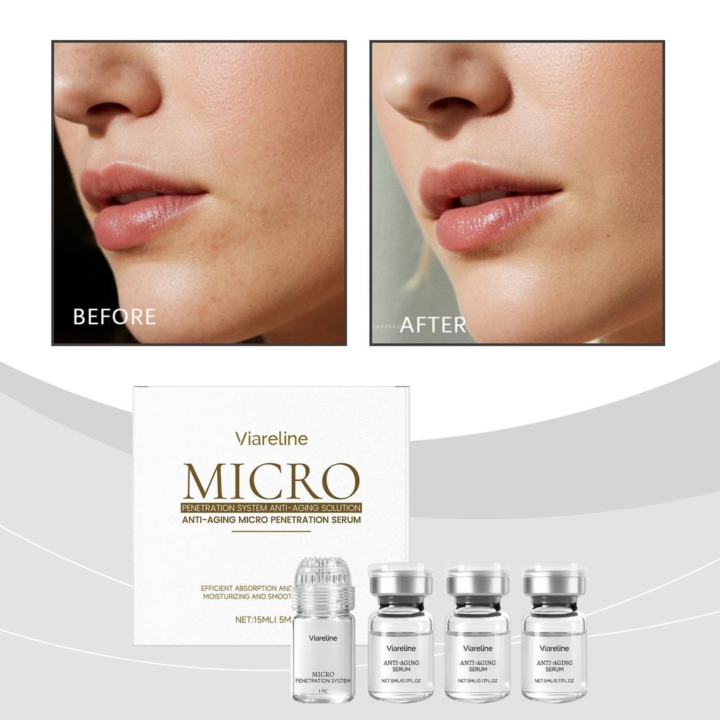 Collagen Anti-Wrinkle Essence Hydrating Firming Pore-cleaning Anti-aging Essence Set