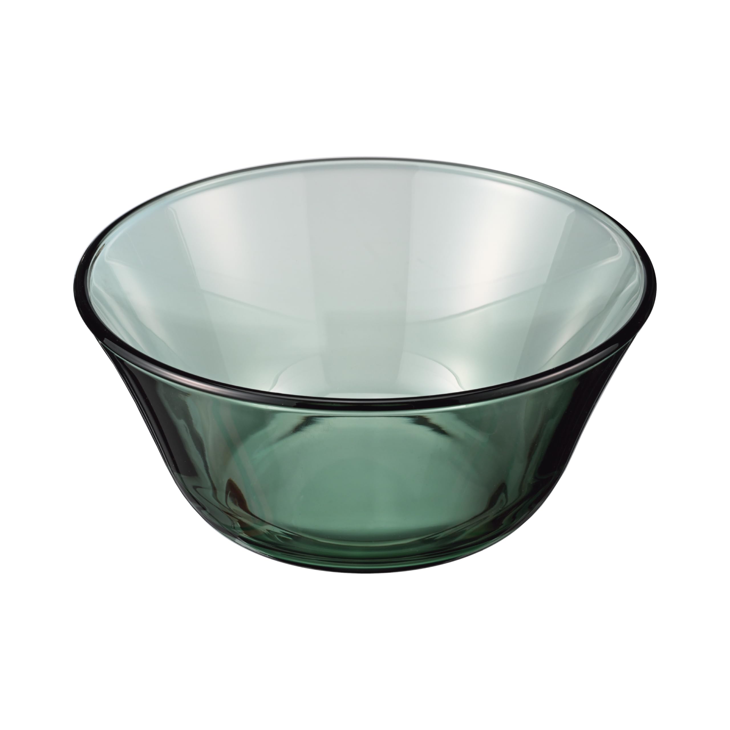 

HARIO COLORS Glass Salad Bowl, Heat-Resistant, Microwave- and Dishwasher-Safe, HCSB-175-G
