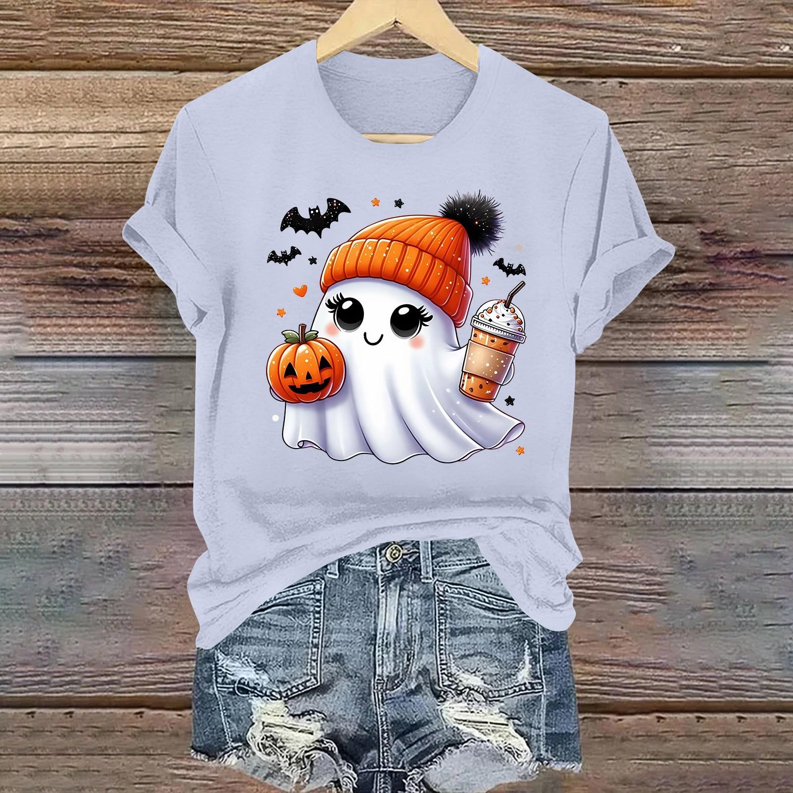 

Женская повседневная футболка с круглым вырезом и коротким рукавом, пуловер XL белый