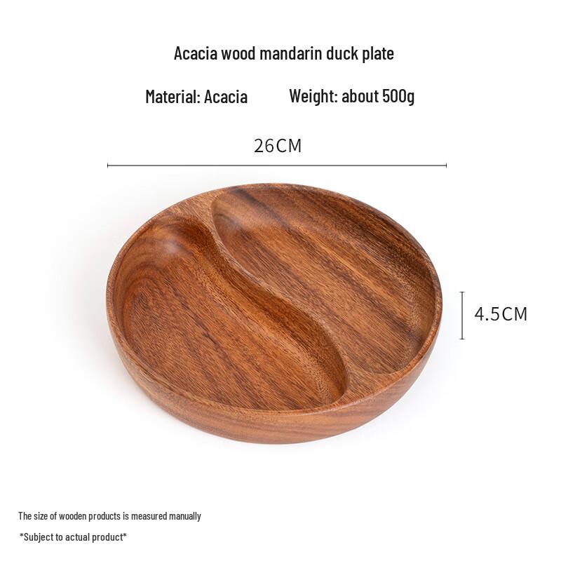 Walnut Wood Fruit and Snack Tray 1 Piece