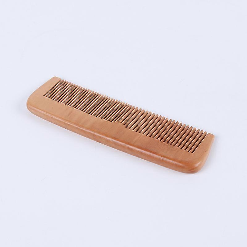 Hairdressing Comb Wood Coarse - Fine, 13 Cm