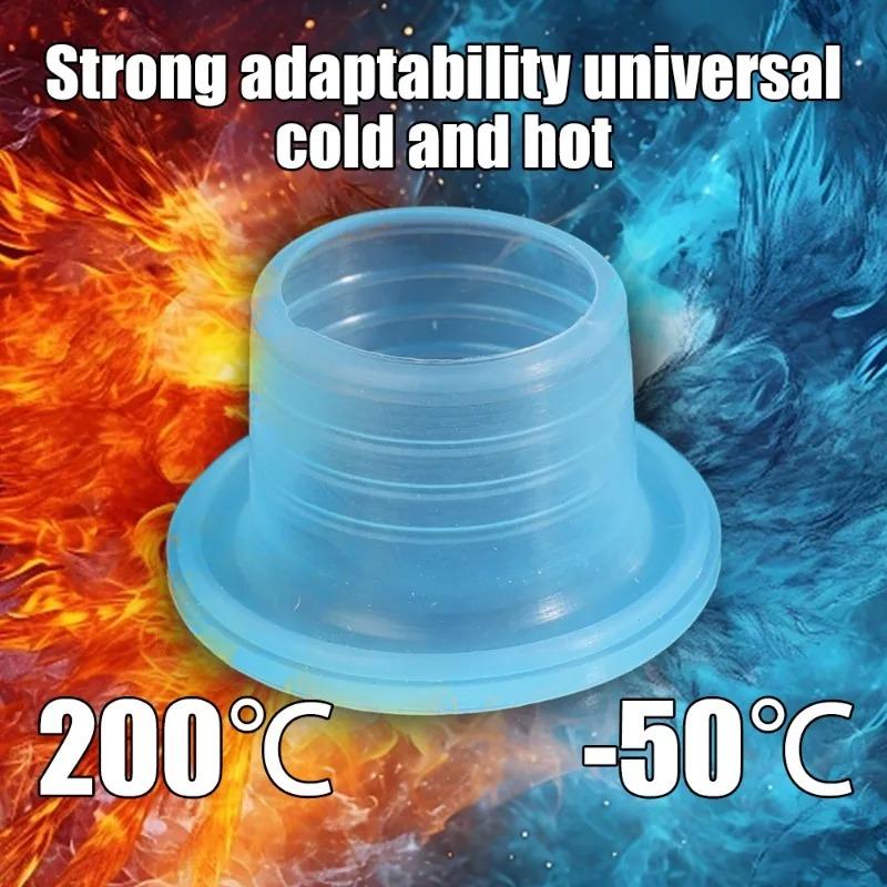 10PCS Faucet Leak-proof Sealing Gasket Washer Silicone Raw Belt Triangle Valve Rubber Pipe Hose Prevent Dripping Leakage Plug