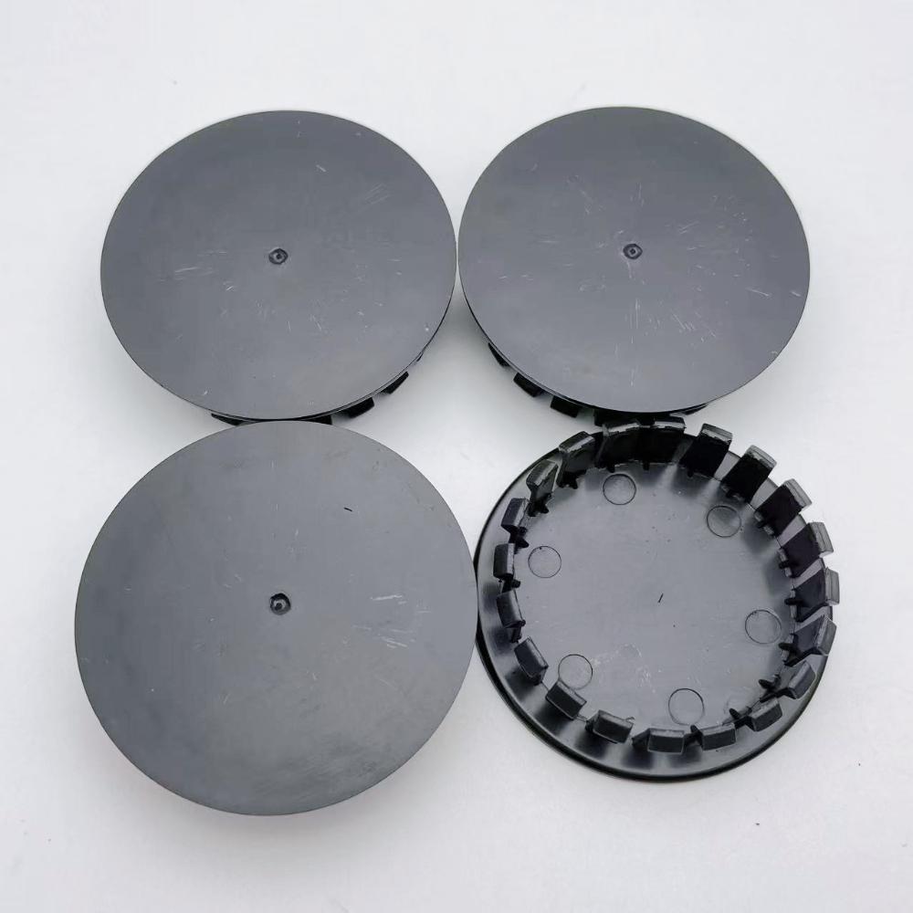 4pcs ABS Universal 66mm 55mm Blank No Logo Emblem Car Wheel Center Caps Wheel Hubcaps Rim Center Dust Cover Hub Accessories