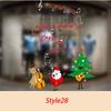 Timeless Design Removable Santa Claus Window Door Wall Sticker Vinyl Decal For Xmas Home Decor