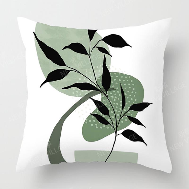 Nordischer Herbst-Wohndekor-Kissenbezug, Sofa-Kissenbezug, modern, 45 x 45 cm, 45 x 45 cm, 50 x 50 cm, 60 x 60 cm, 40 x 40 cm, Boho-Wohnzimmer