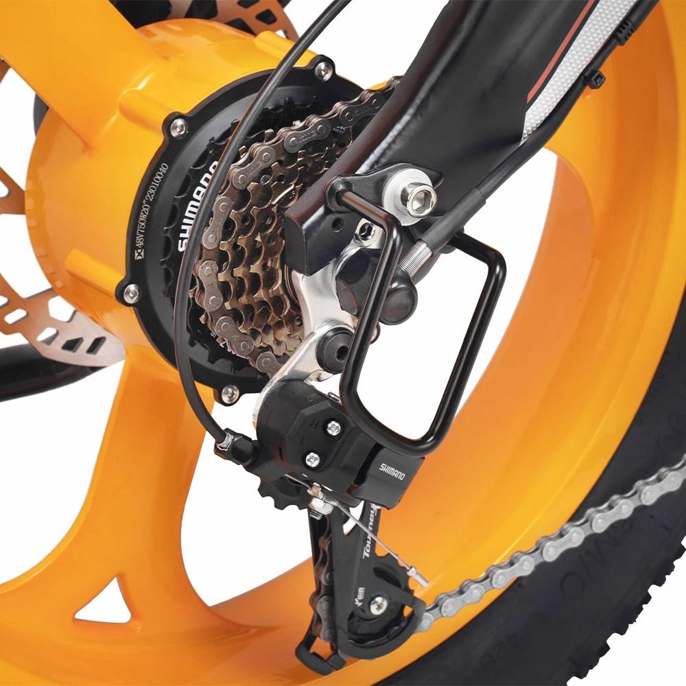 Electric Bicycle Adult MIHOGO NX 20" 750W Motor Foldable Ebike 48V 12.8AH Max Range 100Km