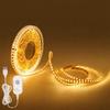 5m LED Strip Lights with Motion Warm USB Indirect Easy Suitable for Living No Installation Sensor, White, Double-Sided Tape, Connectivity, Cuttable,