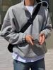 Unisex Half-Zip Sweatshirt: Retro Hong Kong Style - Fashionable, Casual, Versatile Jacket
