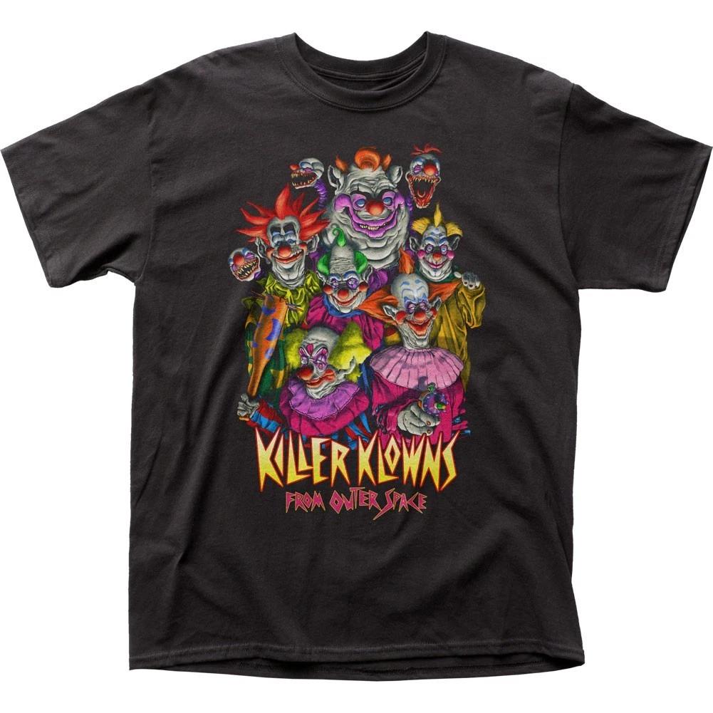 Killer Klowns The Clowns Mens T T-Shirt Classic Pop Culture Movie Tee New Black XL