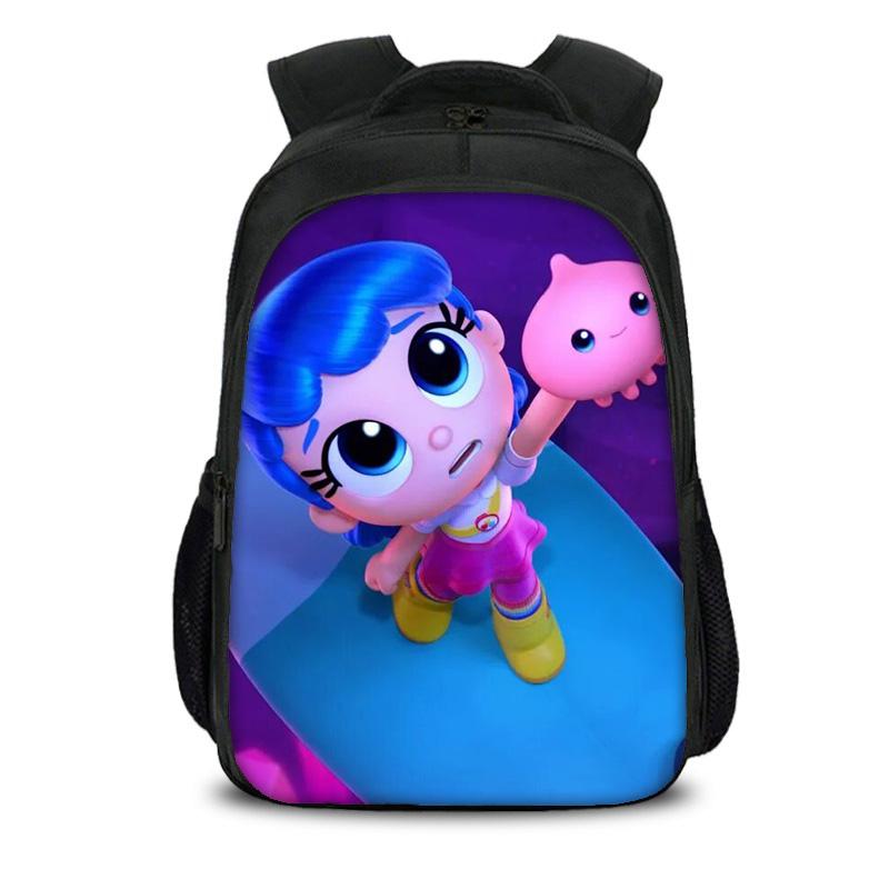 True and the Rainbow Kingdom double-layer backpack with large capacity cartoon print for kindergarten children and students