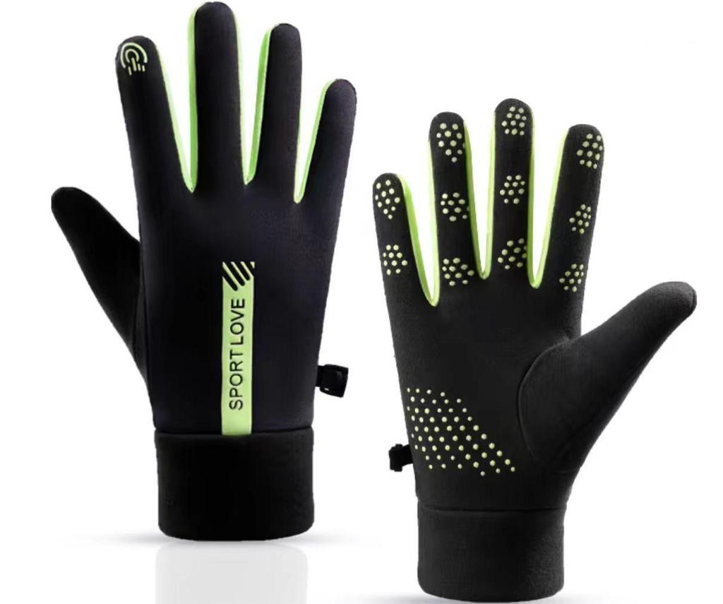 Unisex Plus Velvet Warm Gloves for Autumn/Winter: Non-slip, Touchscreen-Compatible for Cycling, Driving, or Skiing