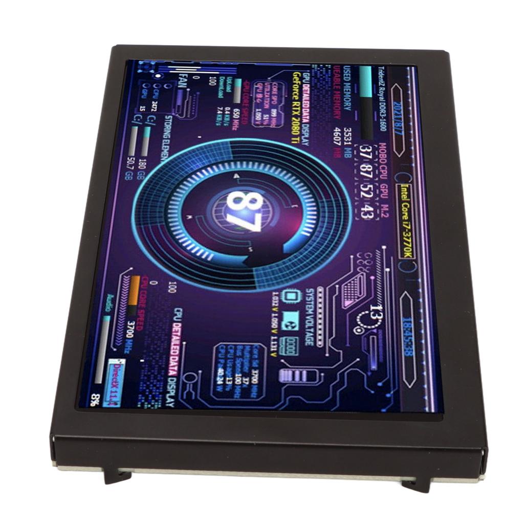 5in IPS Computer Temp Monitor USB Mini Bildschirm für AIDA64 PC CPU RAM Sensor Panel Display für