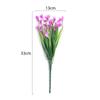 1/2/5Pcss Plastic Calla Lily Artificial Flowers UV Protection Fake Plant  Indoor Decor