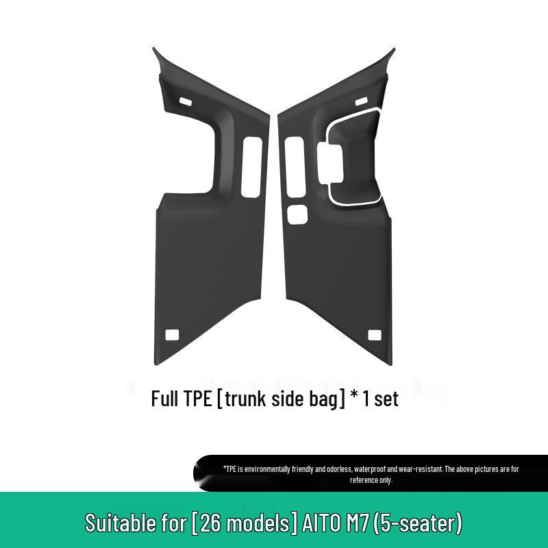 AITO M7 TPE Floor Mats 2022-2026: Eco-Friendly Car, Trunk, and Seat Backrest Mats