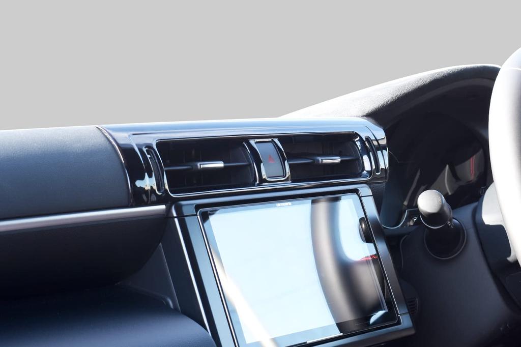 SecondStage Center Duct Piano for Toyota GR86 and Subaru BRZ Panel, Black, (T608BLK)