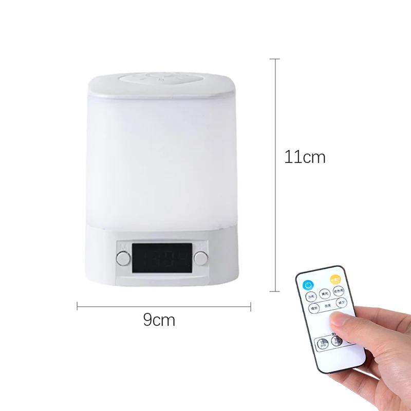 Cock LED Table Lamp Bedside  Rechargeable Night Light Bedroom Baby Feeding Eye Protection Sleep Children's Room Desk Lamps