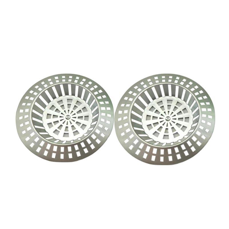 Bathroom Hair Catcher and Anti-Clog Drain Strainer for Bathtub, Sink, and Floor.