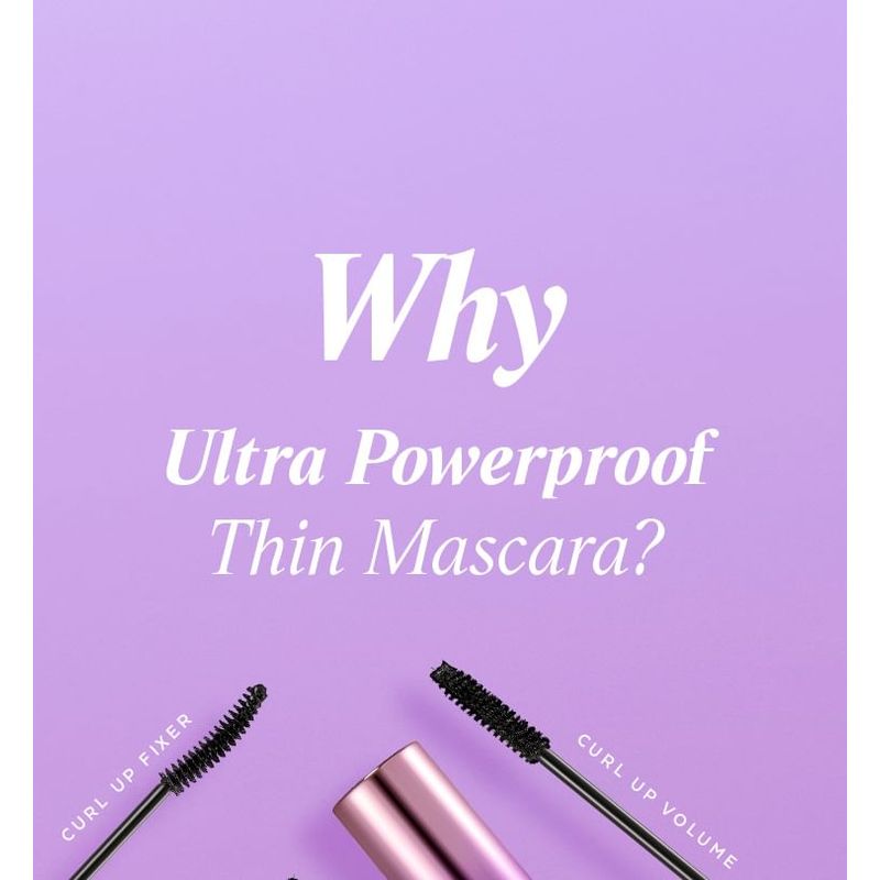 MISSHA Ultra Powerproof Thin Mascara - 3 Types