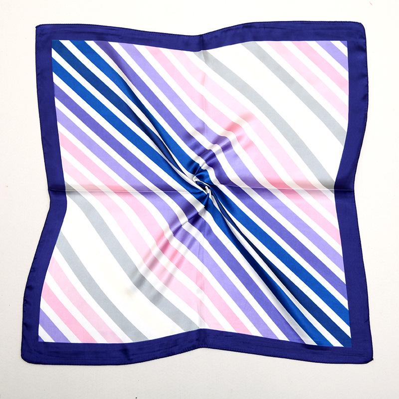 60 New Silk Scarf for Professional Ladies - Spring & Autumn Square Neck Scarf for Business Wear