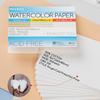 MEEDEN Watercolor Paper Block 3 Textures 100 Cotton Watercolor Paper Pad of 30 Sheets 140lb 300gsm AcidFree Art Paper for Water