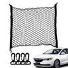 Trunk Mesh Cargo Net, Elastic Cargo Net for Trucks with Hooks | Car Trunk