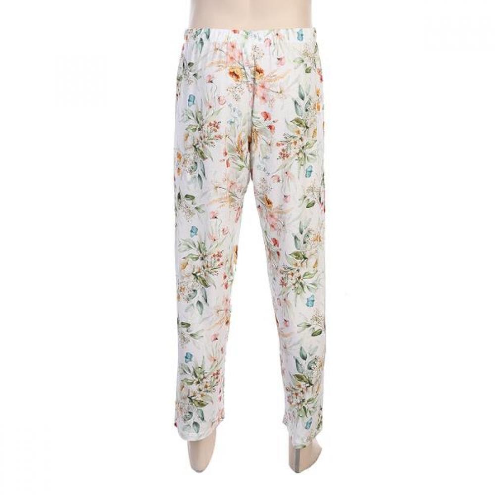 Barbara Men S Imported Knit Flower Print Pajama 9 Part Amp4636b
