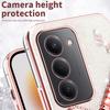 Pro Xiaomi Redmi 15 4G (EU) (171 mm) Pouzdro Dragonfly Stojánek TPU Květiny Třpytivé Pouzdro na Telefon