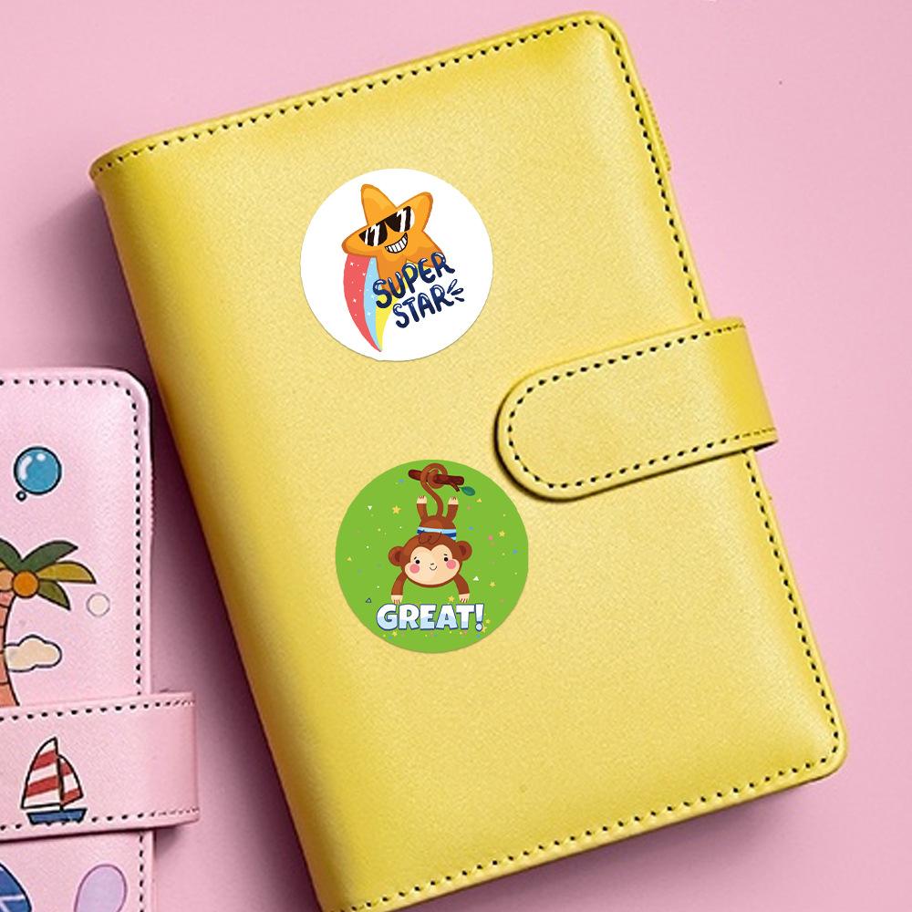 500pcs Cute Cartoon Sticker Kids School Teacher Supplies Classic Toy Reward Stickers Gift Sealing Decor Stationery