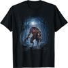 Werwolf Kreatur Kryptid Kryptozologie Folklore Werwolf Mann T-Shirt