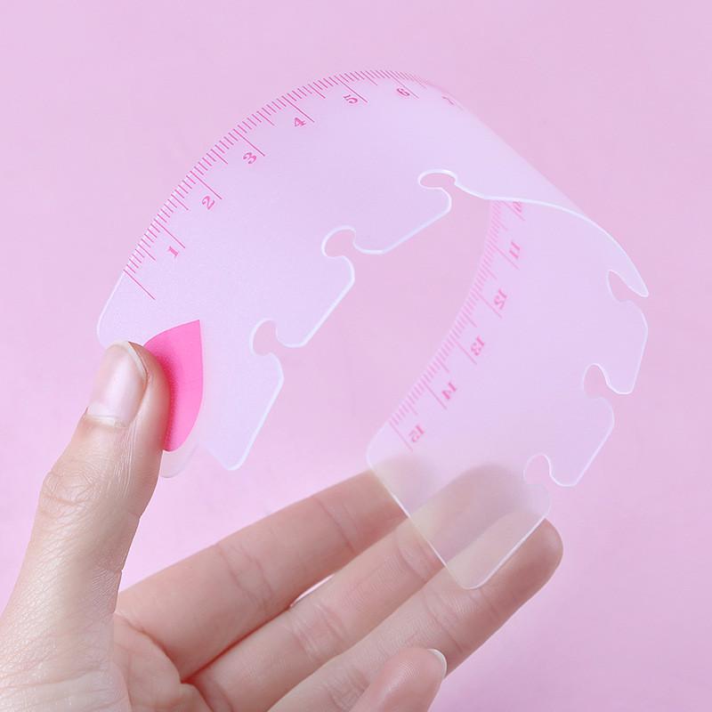 2ks/šarže A5/A6 Srdce 6 děr PVC Spiral Binder Dělič na notebook Vnitřní pravítko pro studenty Kreativní kancelářské školní potřeby