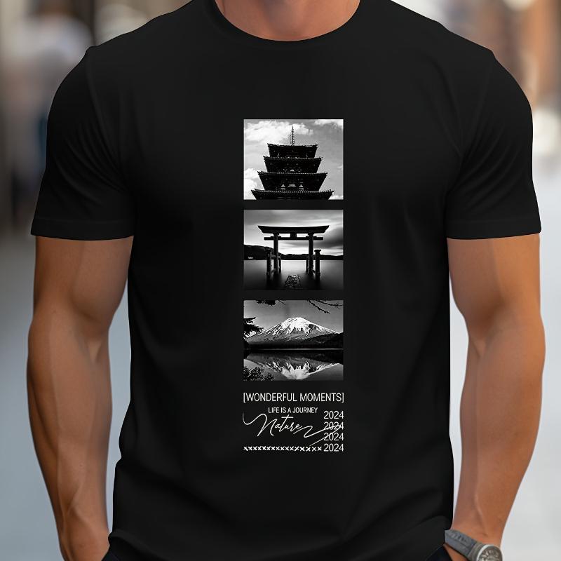 

Classic Style Men s T-Shirt - Soft Skin-Friendly Daily Casual S