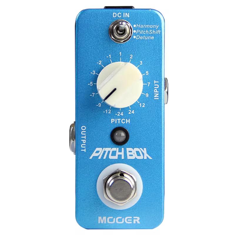 MOOER-Electric Guitar Effects Pedal MTU1,MEQ1,MOD1,MPH1,MPS1,MCS2,MOC1,MBD2,MME2,MDS2 True Bypass for Guitar Bass