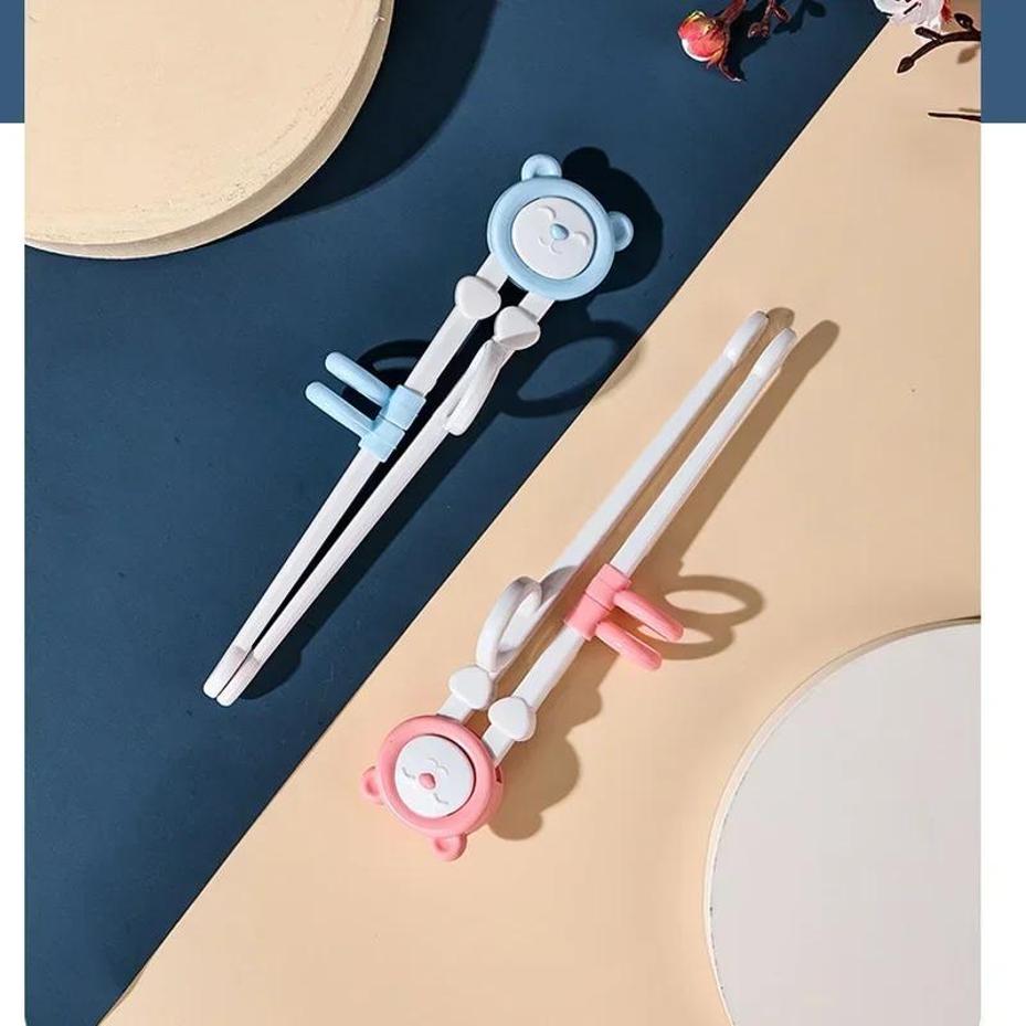 1 paar Baby Lernen Ausbildung Essstäbchen Cartoon Tier Anfänger Essstäbchen Geschirr Kinder Essen Training Helfer Baby Werkzeuge