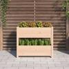 VidaXL Planter 77x25x66 Cm Solid Pine Wood 823941