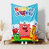 1pz Coperta Stampa Numberblocks, Coperta Leggera per Divano, Letto - Morbida e Calda, Regalo per Tutte le Stagioni come Natale, Halloween