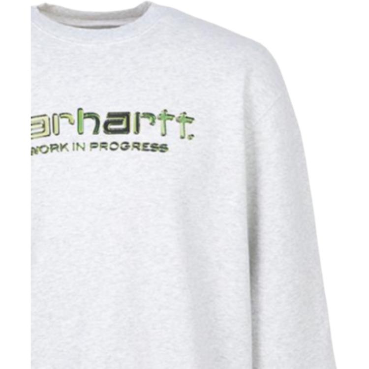 Carhartt WIP Logo Crew Neck Long Sleeve Sweatshirt Men sweatshirts I035189-482-XX