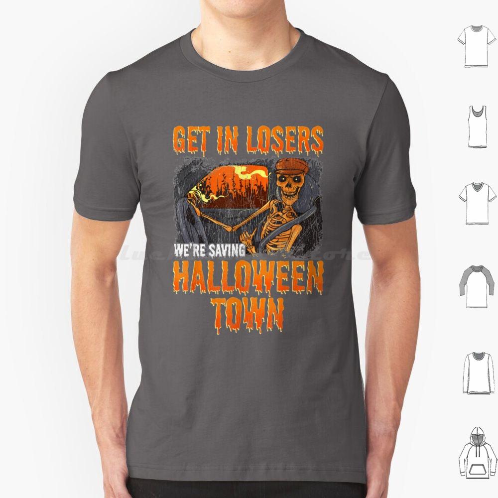 Halloweentown And Chill T Shirt Cotton Men Women DIY Print Halloweentown Halloweentown University Halloween Halloweentown And