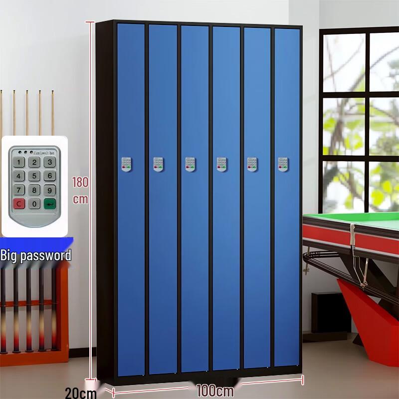 Xingkun 6-Door Billiard Cue Storage Cabinet