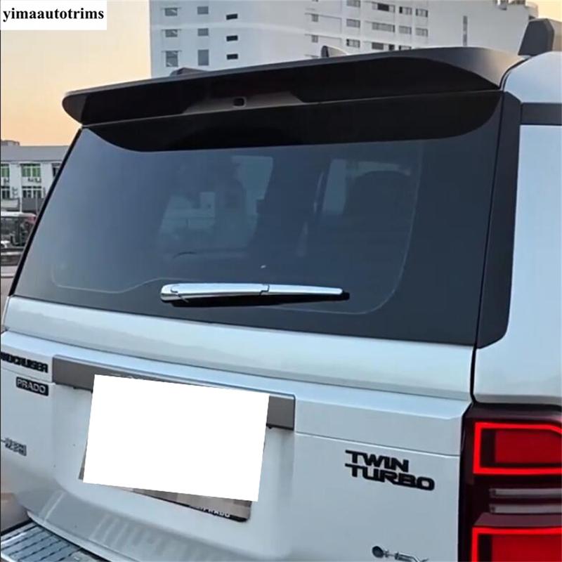 Rear Windshield Window Windscreen Rain Wiper Cover Trim ABS Chrome Accessories For Toyota Land Cruiser 250 Prado LC250 2024 2025