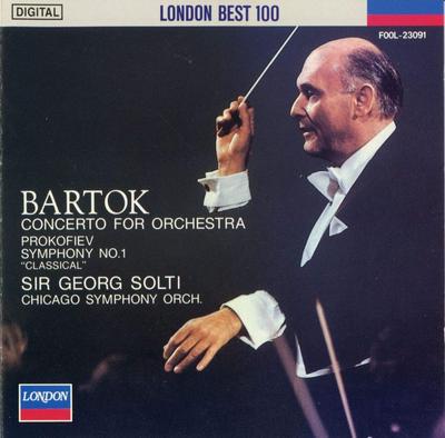 CD CHICAGO SYMPHONY ORCHESTRA, BARTOK, - Concerto for Orchestra F00L23091 Japan Klassiek Gebruikt