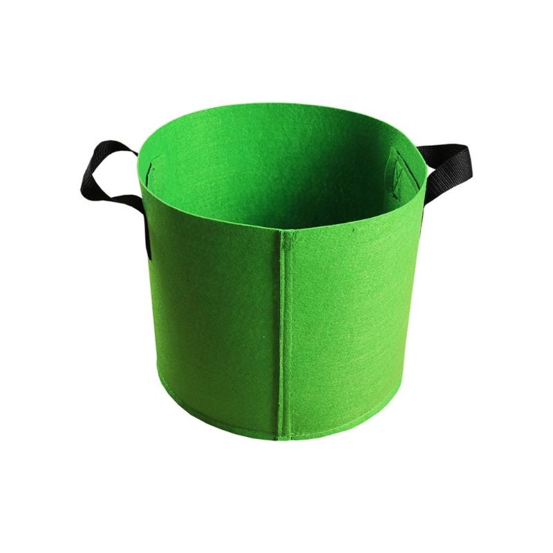 Pflanzsäcke, Mehrzweck-Töpfe aus Vliesstoff, Pflanzbehälter für den Außenbereich, geeignet für Gemüse, Obst, Blumen und Kräuter