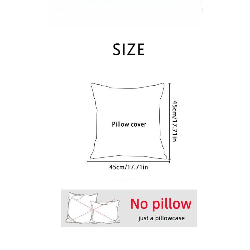 Modern Style Embroidered Tulip Cute Pillow Cover Sofa Living Room Bay Window Decorative Seat Cushion By Pillowcase