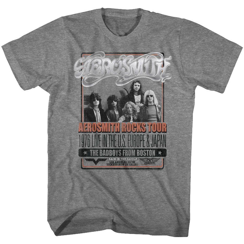 Aerosmith - Badboys From Boston - Американская классика - Хизер Грей Взрослый Короткий S 4XL