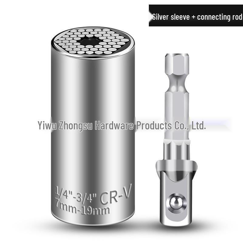 

Многофункциональный электрический гаечный ключ-трещотка 7-19 с не универсальным адаптером