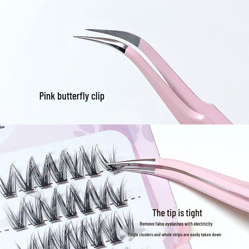 

5D Бесклеевые Ленивые Накладные Ресницы: Пушистая норка, Десять рядов, Готов к съемке